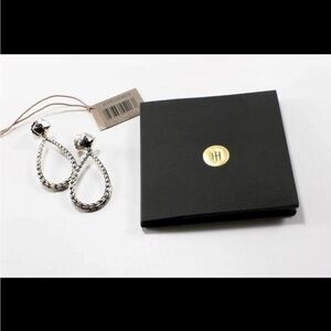 New John Hardy hammered Pear Earrings